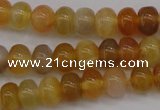 CAG4330 15.5 inches 5*7mm rondelle botswana agate gemstone beads
