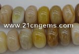 CAG4332 15.5 inches 8*14mm rondelle botswana agate gemstone beads