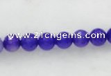 CAG437 5pcs 8mm&10mm&12mm faceted round violet agate beads wholesale