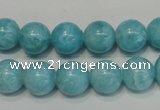 CAG4403 15.5 inches 10mm round dyed blue lace agate beads