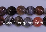 CAG4441 15.5 inches 10mm flat round botswana agate beads wholesale