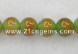 CAG445 15.5 inches 14mm round agate gemstone beads wholesale