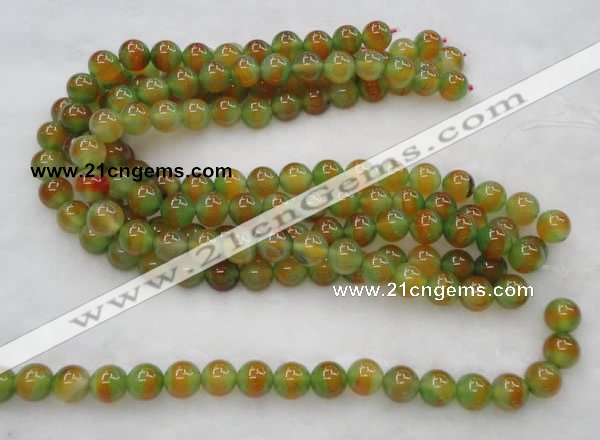 CAG445 15.5 inches 14mm round agate gemstone beads wholesale