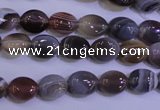 CAG4450 15.5 inches 8*10mm oval botswana agate beads wholesale