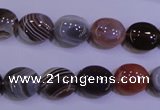 CAG4451 15.5 inches 10*12mm oval botswana agate beads wholesale