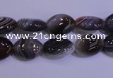 CAG4452 15.5 inches 10*14mm oval botswana agate beads wholesale