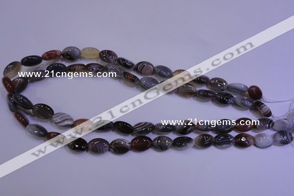 CAG4452 15.5 inches 10*14mm oval botswana agate beads wholesale