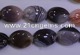 CAG4453 15.5 inches 12*16mm oval botswana agate beads wholesale