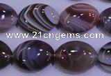 CAG4455 15.5 inches 15*20mm oval botswana agate beads wholesale