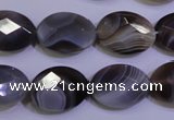 CAG4465 15.5 inches 15*20mm faceted oval botswana agate beads