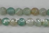 CAG4486 15.5 inches 6mm faceted round agate beads wholesale