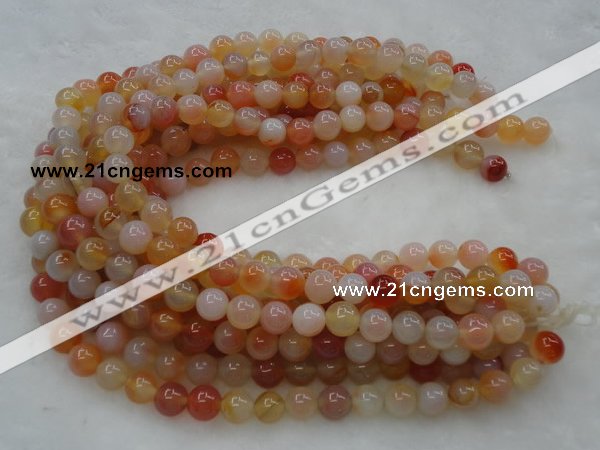 CAG455 15.5 inches 12mm round agate gemstone beads Wholesale