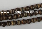 CAG4740 15 inches 6mm round tibetan agate beads wholesale
