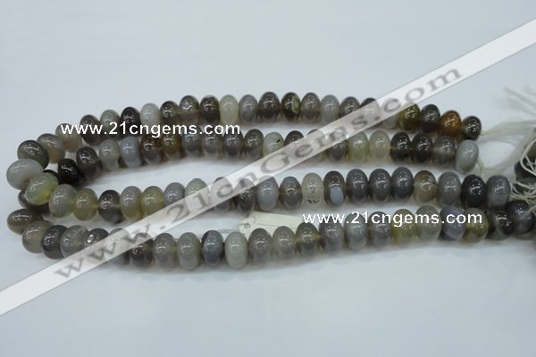 CAG4870 15.5 inches 9*13mm rondelle ocean agate gemstone beads