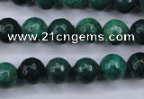 CAG5128 15.5 inches 10mm faceted round agate beads wholesale