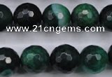 CAG5130 15.5 inches 14mm faceted round agate beads wholesale