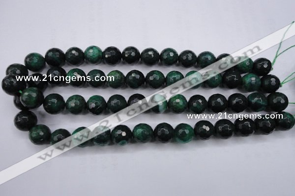 CAG5130 15.5 inches 14mm faceted round agate beads wholesale