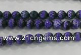 CAG5139 15 inches 6mm faceted round tibetan agate beads wholesale