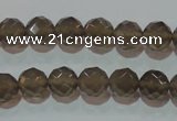 CAG5248 15.5 inches 10mm faceted round Brazilian grey agate beads