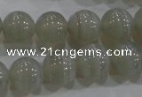 CAG5322 15.5 inches 8mm round grey line agate beads wholesale