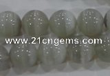 CAG5324 15.5 inches 14mm round grey line agate beads wholesale