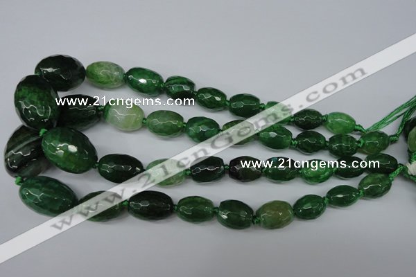 CAG5408 10*14mm – 20*30mm faceted drum dragon veins agate beads