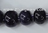 CAG5424 8*12mm – 20*30mm rondelle dragon veins agate beads