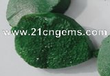 CAG5483 15.5 inches 28*36mm freeform agate gemstone beads