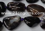 CAG5530 15.5 inches 14*18mm - 22*32mm nuggets agate gemstone beads