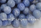 CAG554 16 inches 12mm round blue agate gemstone beads wholesale