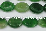 CAG5622 15 inches 13*16mm oval dragon veins agate beads wholesale