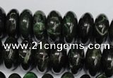 CAG5645 15 inches 9*18mm rondelle agate gemstone beads wholesale