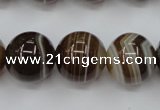 CAG5905 15 inches 16mm round Madagascar agate gemstone beads