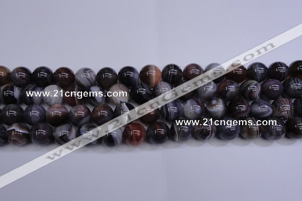 CAG5956 15.5 inches 16mm round botswana agate beads wholesale