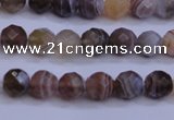 CAG5960 15.5 inches 6mm faceted round botswana agate beads wholesale