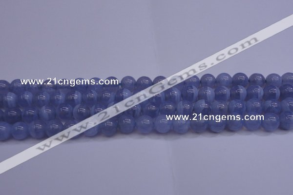 CAG5972 15.5 inches 8mm round blue lace agate beads wholesale