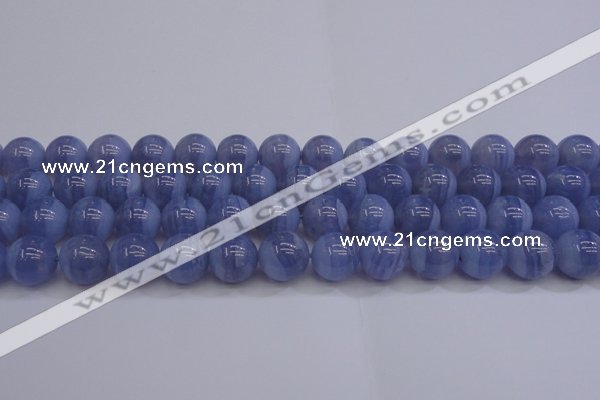 CAG5975 15.5 inches 14mm round blue lace agate beads wholesale