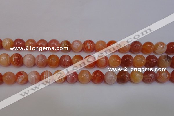 CAG6343 15 inches 10mm round red botswana agate beads wholesale