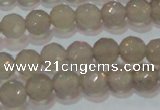 CAG6536 15.5 inches 6mm faceted round Brazilian grey agate beads