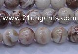 CAG6661 15.5 inches 6mm round Mexican crazy lace agate beads