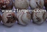 CAG6665 15.5 inches 14mm round Mexican crazy lace agate beads