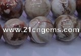 CAG6666 15.5 inches 16mm round Mexican crazy lace agate beads