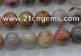 CAG6671 15.5 inches 6mm round natural crazy lace agate beads