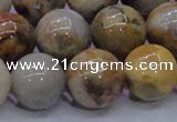 CAG6676 15.5 inches 16mm round natural crazy lace agate beads