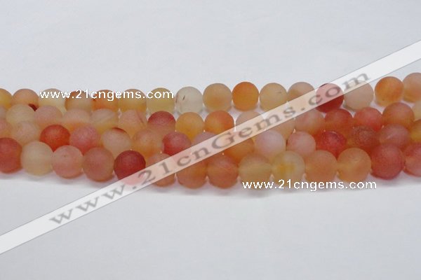 CAG6690 15 inches 8mm round multicolor pilates agate beads