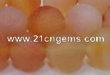 CAG6693 15 inches 14mm round multicolor pilates agate beads