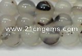 CAG6760 15 inches 6mm round Montana agate beads wholesale