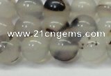 CAG6761 15 inches 8mm round Montana agate beads wholesale