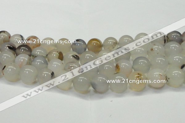 CAG6763 15 inches 12mm round Montana agate beads wholesale