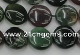 CAG6771 15.5 inches 14mm flat round Indian agate beads wholesale